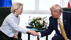 Trump, EU chief strike trade deal in transatlantic standoff