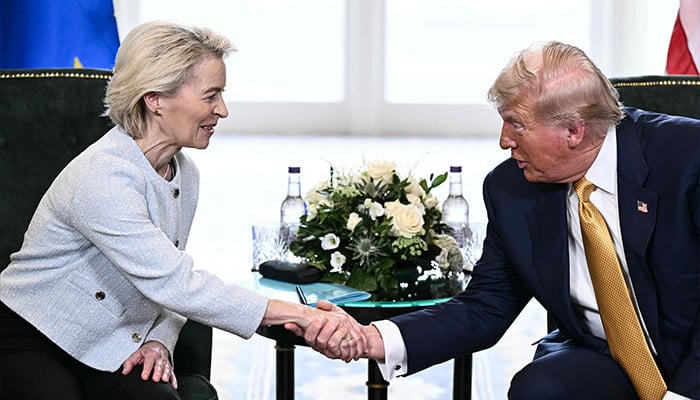 Trump, EU chief strike trade deal in transatlantic standoff