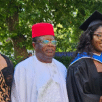 David Umahi’s daughter graduates with first class in Robotics Engineering from UK university