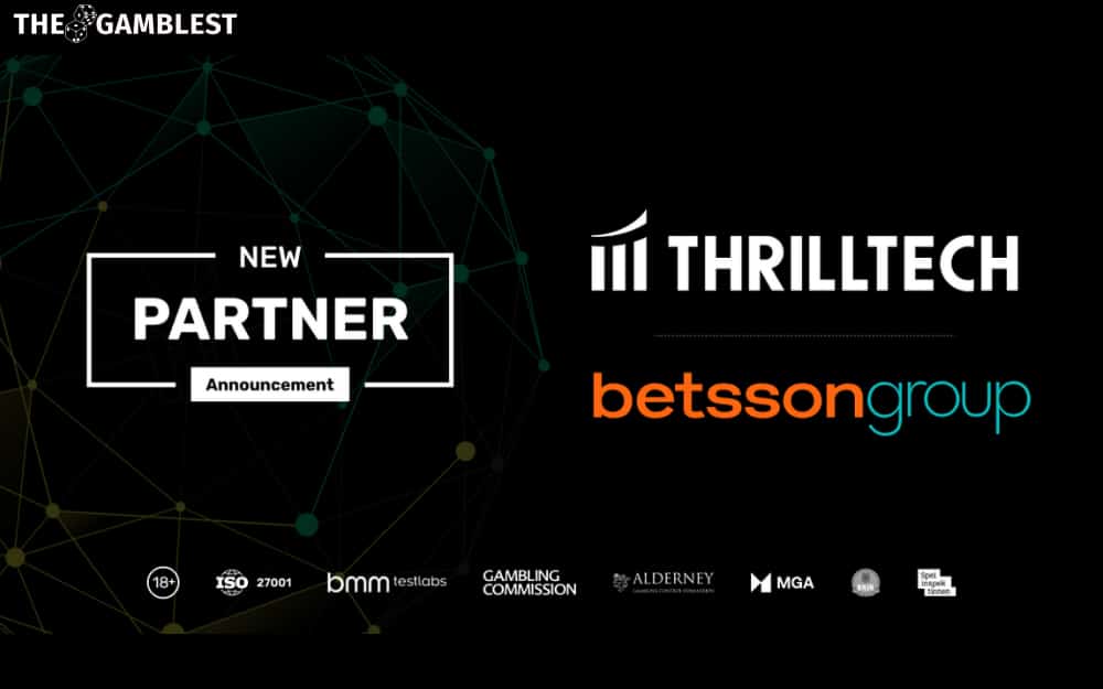 ThrillTech signs global partnership with Betsson Group