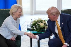 Trump announces deal with E.U. imposing 15% tariffs, averting trade war