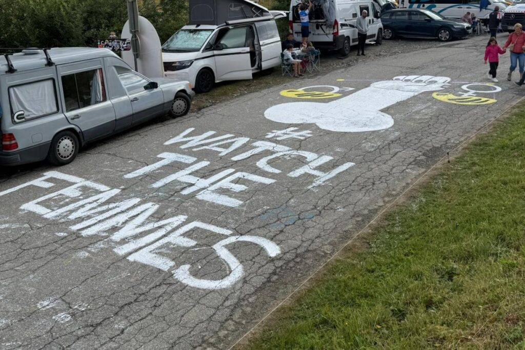 Skoda Tour de France campaign turns penises into art to promote women’s race