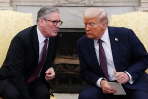 Trump Blasts Immigration Policy in Europe, Backs Starmer
