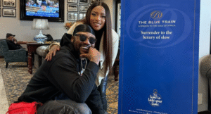 Gigi Lamayne & Reason Flaunt Their Romantic Getaway Aboard The Luxurious Blue Train