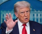 Trump news at a glance: president insists he won’t let Putin ‘mess around with me’ at summit on Ukraine