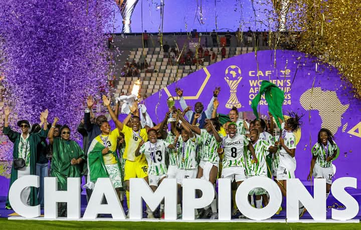 WAFCON Final: Super Falcons Produce Stunning Comeback To Defeat Morocco, Win 10th Title