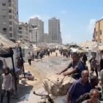 Palestinians flee Gaza City as Israel’s defence forces move in