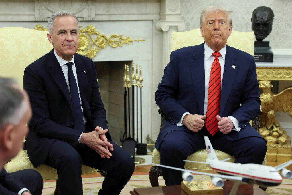 Canadian PM Mark Carney, President Trump discuss ‘new economic and security relationship’ amid tariff clash