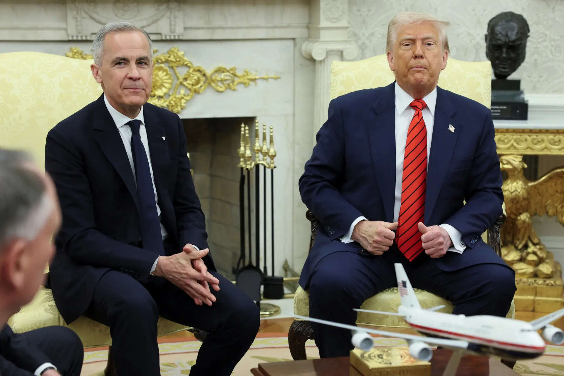 Canadian PM Mark Carney, President Trump discuss ‘new economic and security relationship’ amid tariff clash
