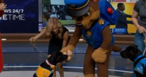 How Canine Companions service dogs help with tasks; Chase from “Paw Patrol” joins CBS News