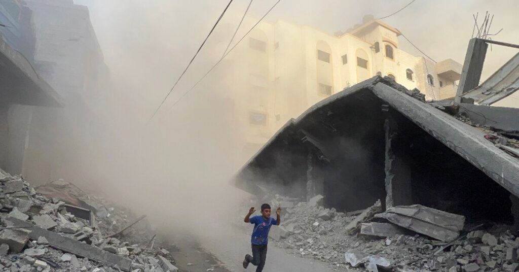 Israel pounds Gaza City after offensive gets green light