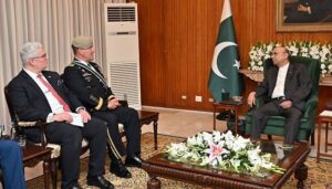 President Asif Ali Zardari Confers Nishan-e-Imtiaz Military Award to American Commander