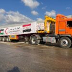 17th Egyptian Humanitarian Convoy Heads to Gaza