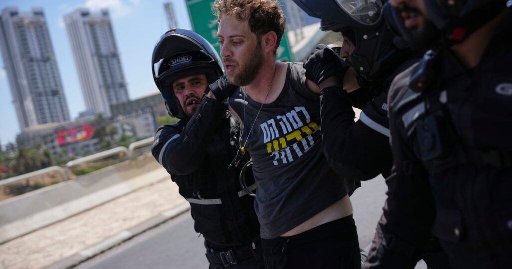 Nationwide Protests Over The War In Gaza Erupt In Israel