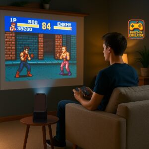 Relive the golden age of gaming with LASER’s new all-in-one retro projector