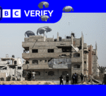 Gaza aid dropped into Israeli-designated danger zone, BBC Verify finds