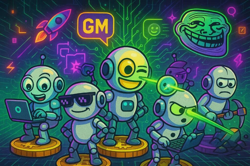 Top 5 AI Meme Tokens Below 10M Market Cap To Watch In July 2025 