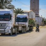 Israel rejects allegations it blocks Gaza aid in ‘politicized vetting process’, arrests several truck drivers for terror connections
