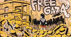 Gaza Solidarity Graffiti