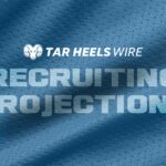 UNC football trending for top 100 player in 2026 class
