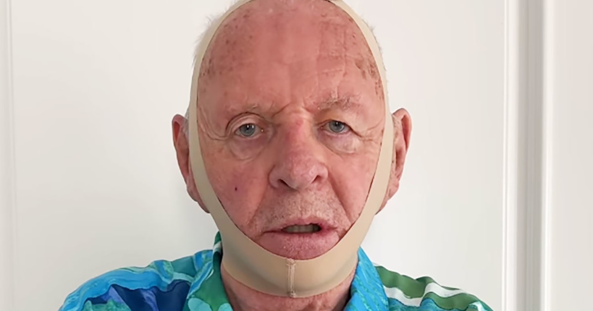 Anthony Hopkins reprises Hannibal Lecter while wearing Kim Kardashian’s Skims on his head