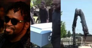 Tears flow as Kayode Peters is buried
