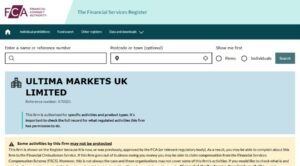 Exclusive: Ultima Markets Enters the UK, Gains FCA Licence