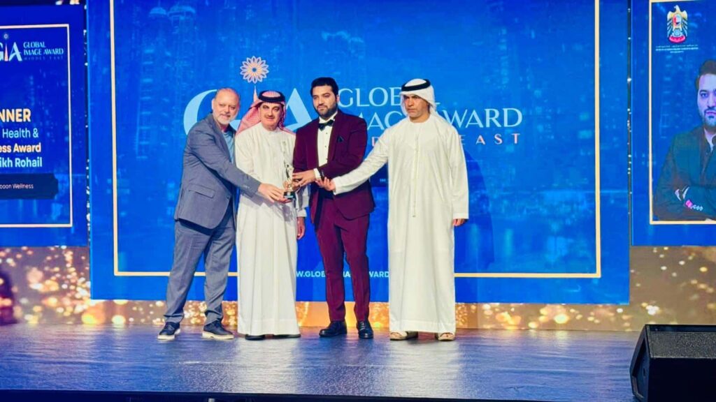Sukooon Wellness Shines Globally: Founder Rohail Ahmed Sheikh Receives the Global Image Award at GiA Middle East 2025