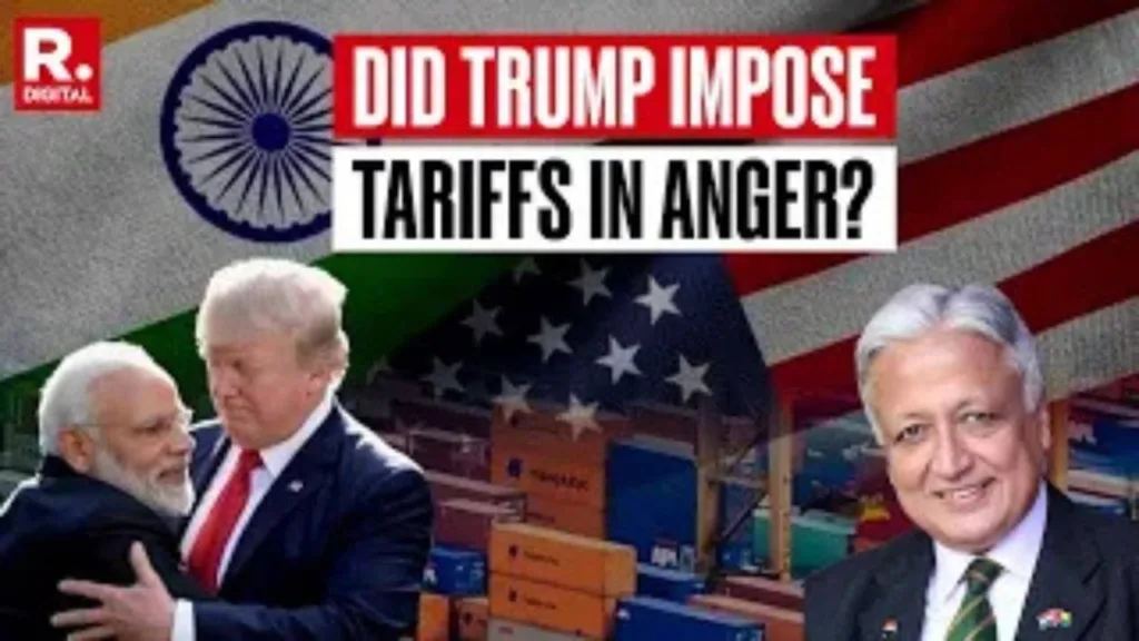 Diplomat Deepak Vohra Explains Trump’s Tariff Move and Its Threat to India
