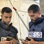 Gaza journalist reports on Israeli attack that killed Al Jazeera colleagues