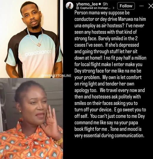 Yhemolee Weighs in on Ibom Air Saga
