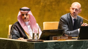 France, Saudi Arabia spearhead framework for two-state solution between Israel, Palestine