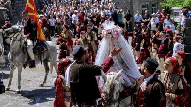 Living Tradition: Old-Style Wedding Attracts Thousands to North Macedonia Village