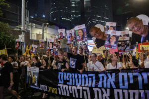 Thousands rally against Gaza takeover plan said to endanger Israeli hostages, call for ‘stopping the state’
