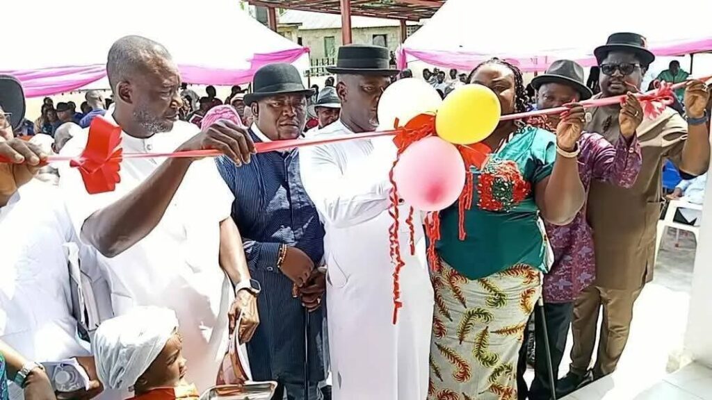 BEYOND POLITICS: Engr. Prince Preye Aganaba Hands Over State-of-the-art Primary Healthcare Centre To Odi Community