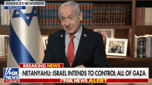 Israel intends to take control of all of Gaza: Netanyahu