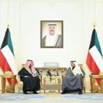 Crown Prince of Kuwait Receives Prince Turki bin Mohammed bin Fahd