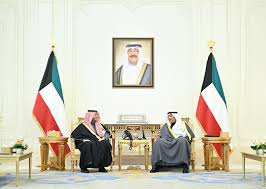 Crown Prince of Kuwait Receives Prince Turki bin Mohammed bin Fahd