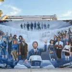 This epic Severance mural might be the coolest thing you see all week