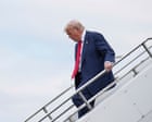 Trump news at a glance: president dismisses continued Epstein and Maxwell furore as ‘not a big thing’