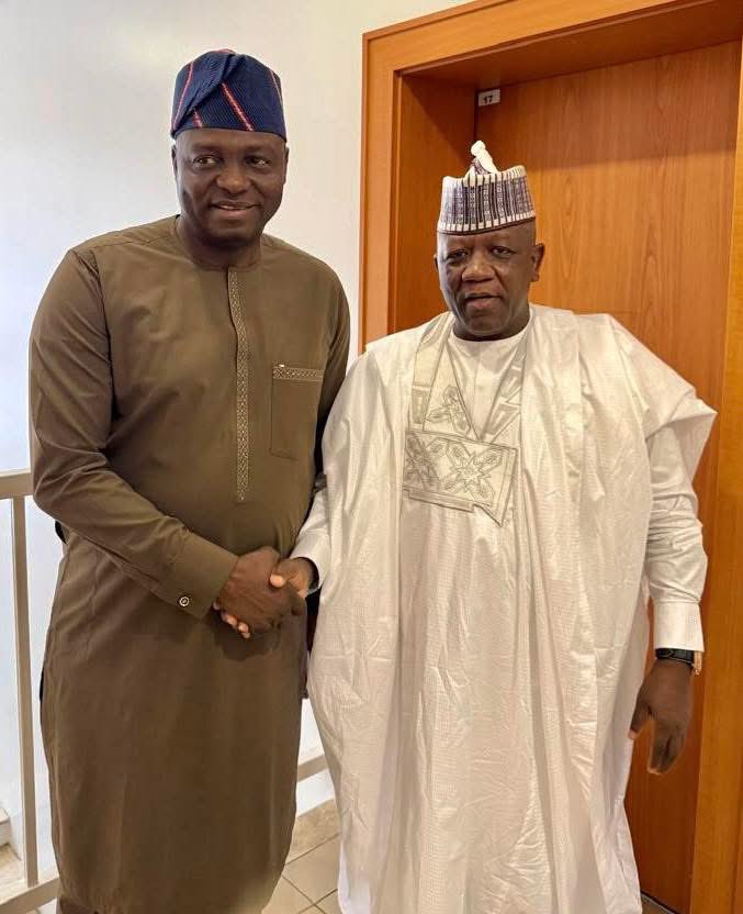 JUST IN: New APC National Chairman visits former Zamfara Governor Yari [PHOTOS]