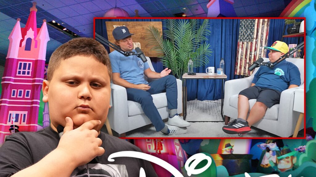 The Rizzler Tells Theo Von Why He Won’t Visit Disney World