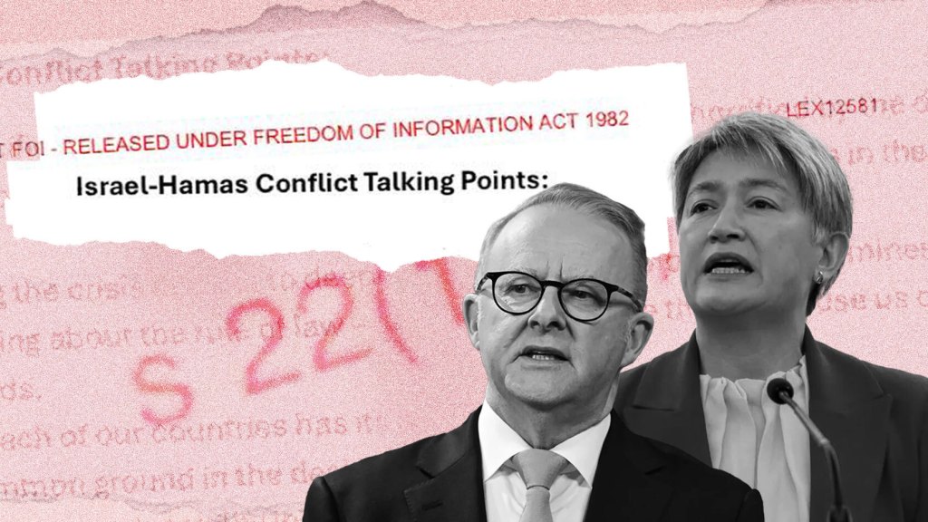 ‘Double standards’: Confidential DFAT documents warn inaction on Gaza will cost Australia credibility