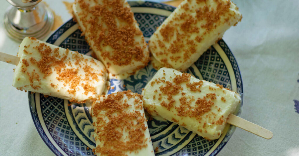 Key Lime Pie Popsicles