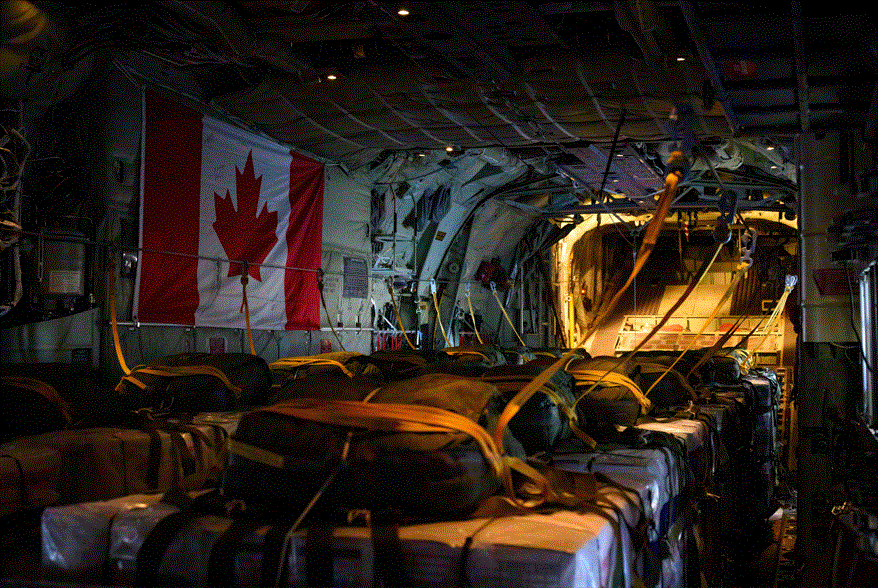Canada airdrops aid into Gaza, says Israel violating international law