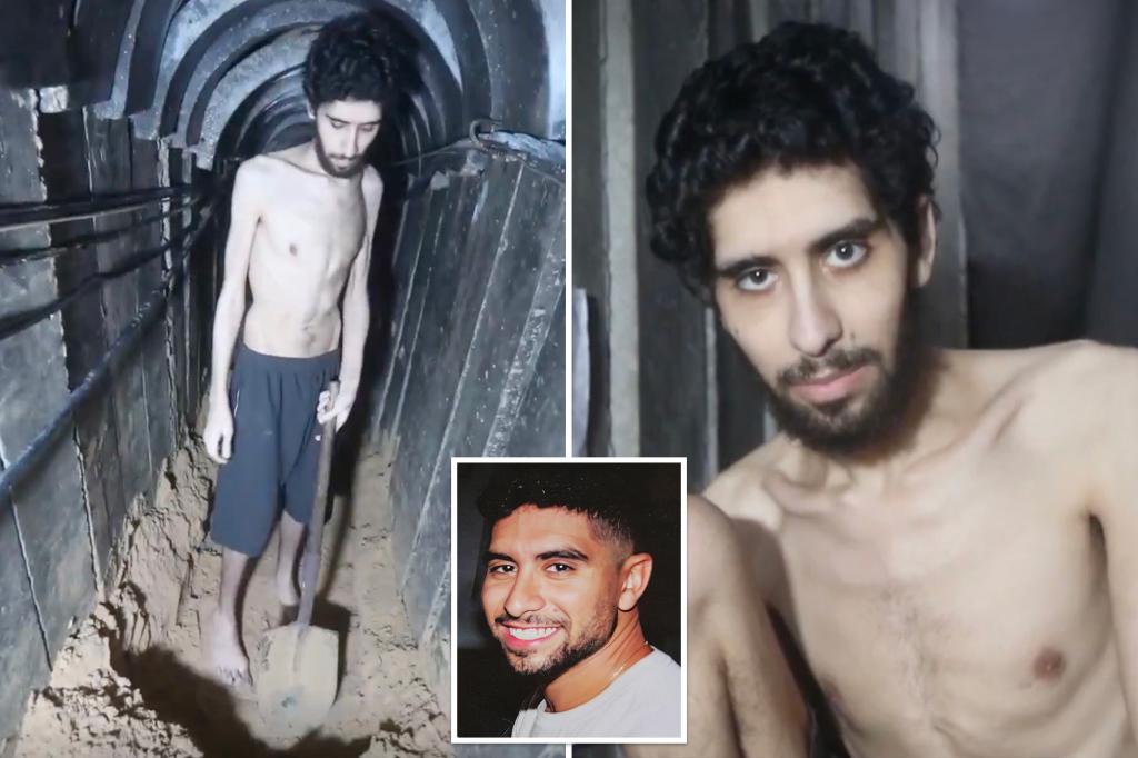 Hamas releases chilling video of ‘living skeleton’ hostage –
