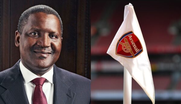 Aliko Dangote admits regret over missing chance to buy Arsenal