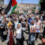 Palestinians across West Bank protest Gaza war