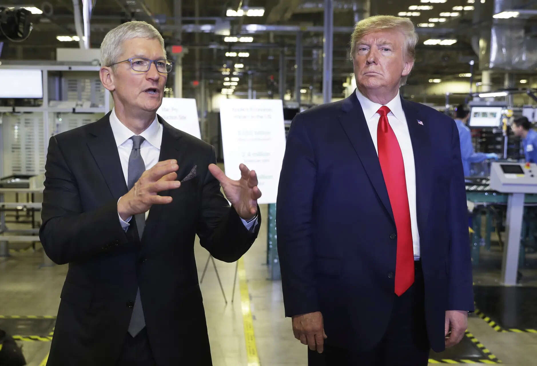 Apple drops $100B US manufacturing bomb—Trump, Cook announce $600B total plan as Wall Street goes wild