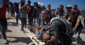 Israeli Fire Again Kills Gaza Aid-Seekers As U.S. Envoy Meets With Hostages’ Families